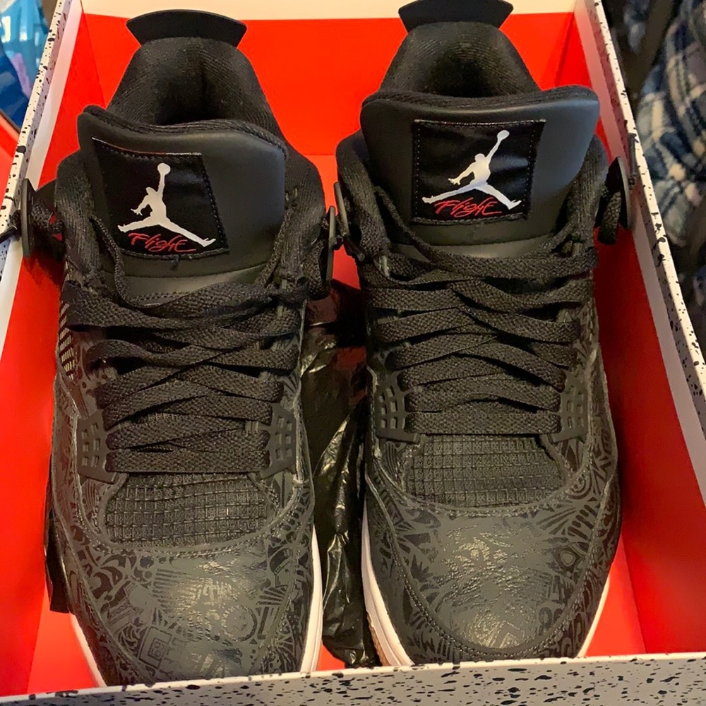 Air Jordan 4 retro black/white/gum